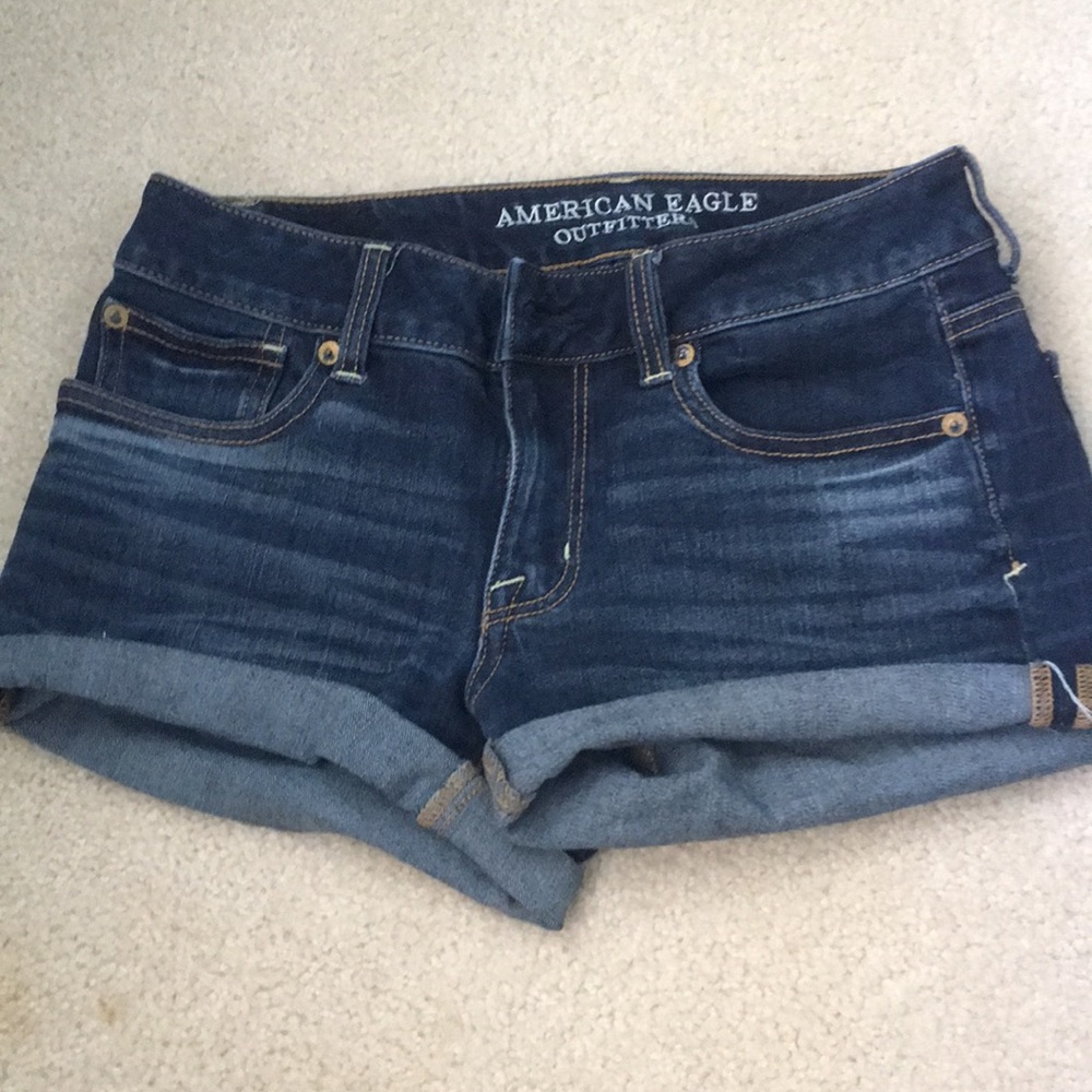 american eagle jean shorts